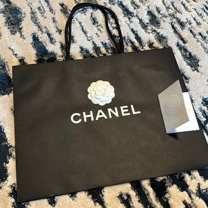 CHANEL Gift Bag & Receipt Card